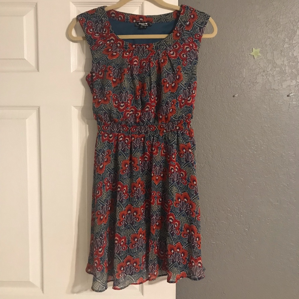 Sequin hearts dress
